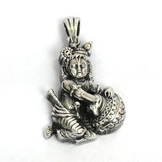 Bala Krishna Pendant – Divine Innocence (4.5 cm)