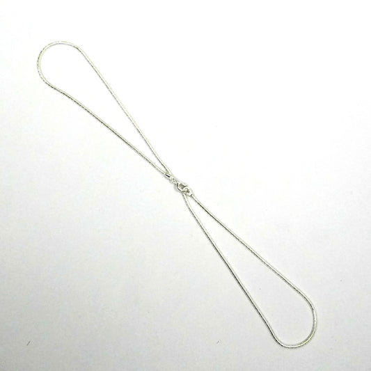 Women’s Sterling Silver Chain – Box Link Design (16 inch)