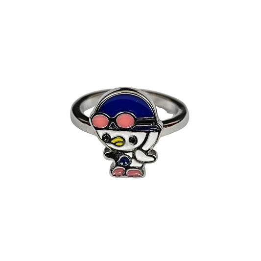 Penguin Explorer Cartoon Ring – Kids Collection