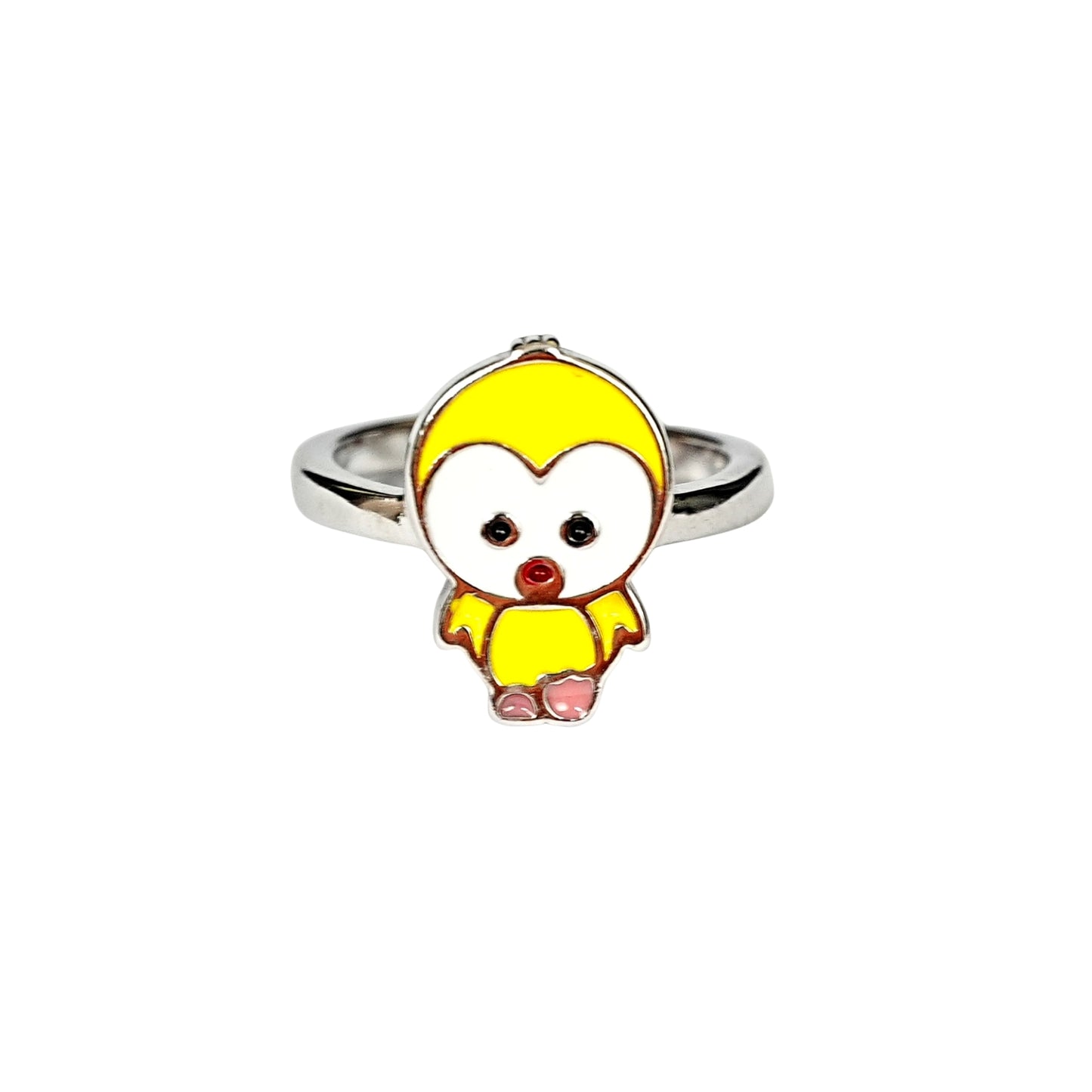 Sunny Penguin Cartoon Ring – Kids Collection