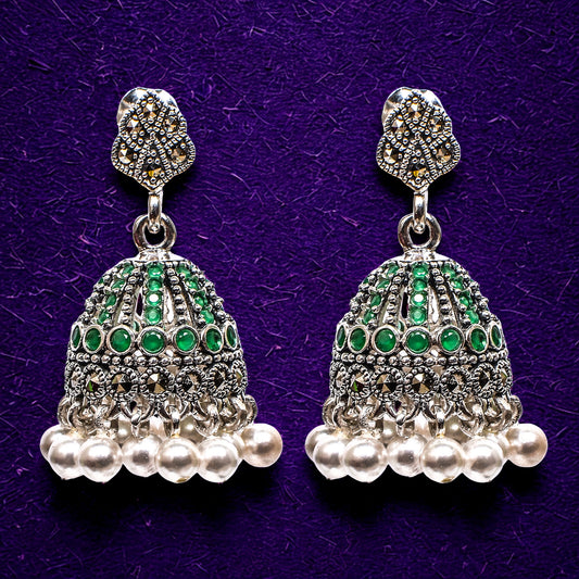 💚 Traditional Jhumki Earrings