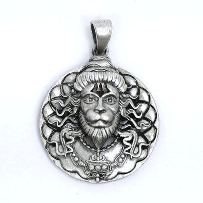 Lord Hanuman Pendant – Divine Devotion (4.5 cm)