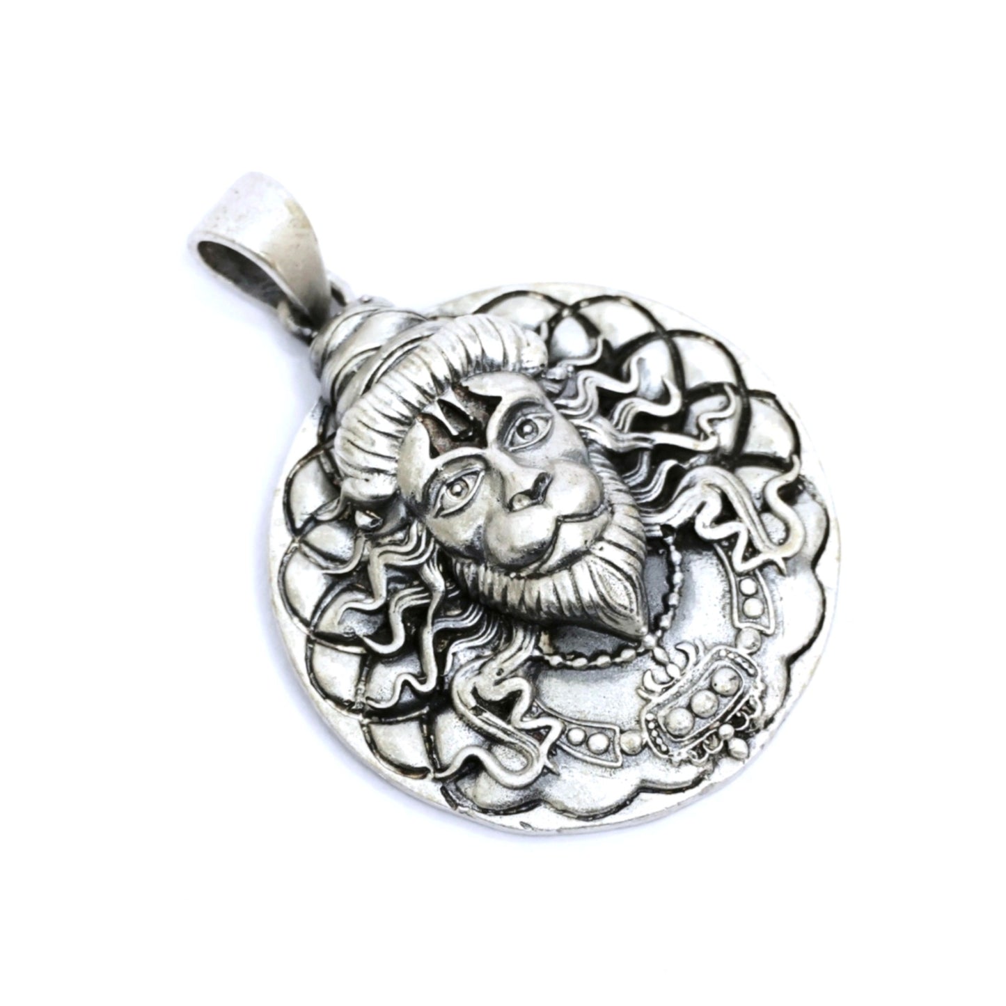 Lord Hanuman Pendant – Divine Devotion (4.5 cm)