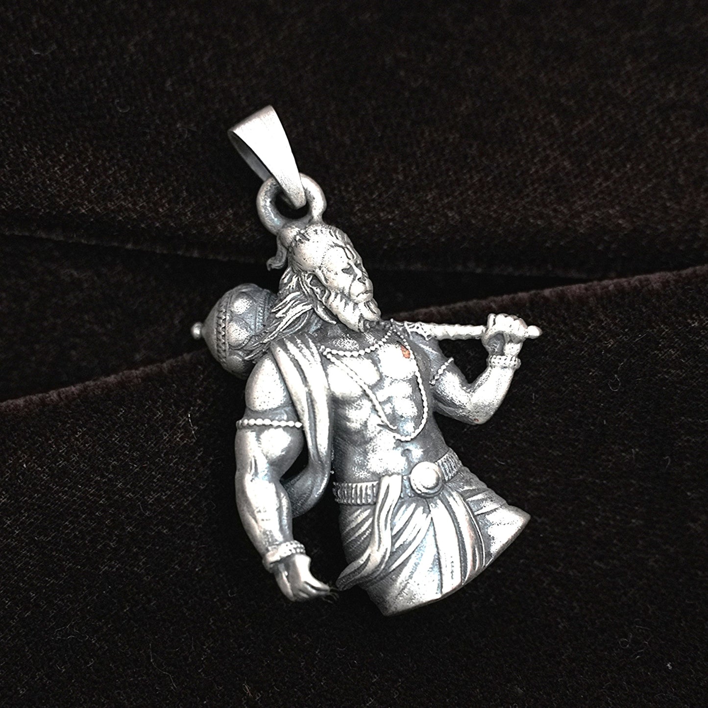 Lord Hanuman Pendant – Strength & Devotion (3.5 cm)