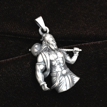 Lord Hanuman Pendant – Strength & Devotion (3.5 cm)