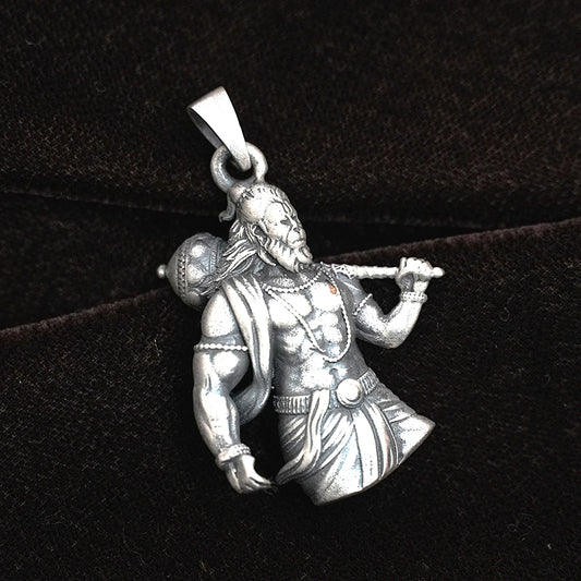 Lord Hanuman Pendant – Strength & Devotion (3.5 cm)