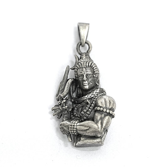 Lord Shiva Pendant – Divine Serenity (3.5 cm)