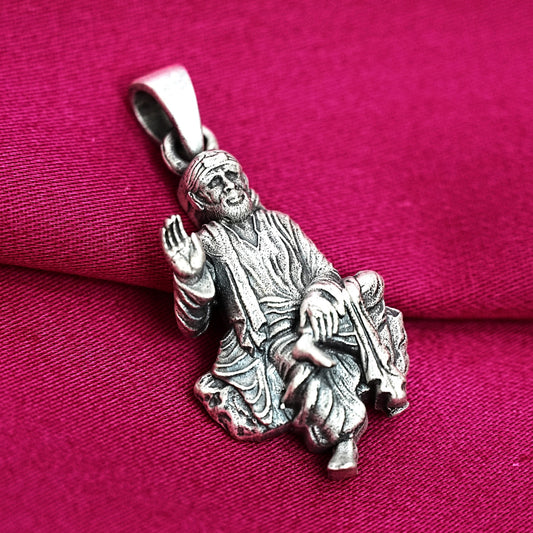 Sai Baba Pendant – Divine Blessings (3.5 cm)