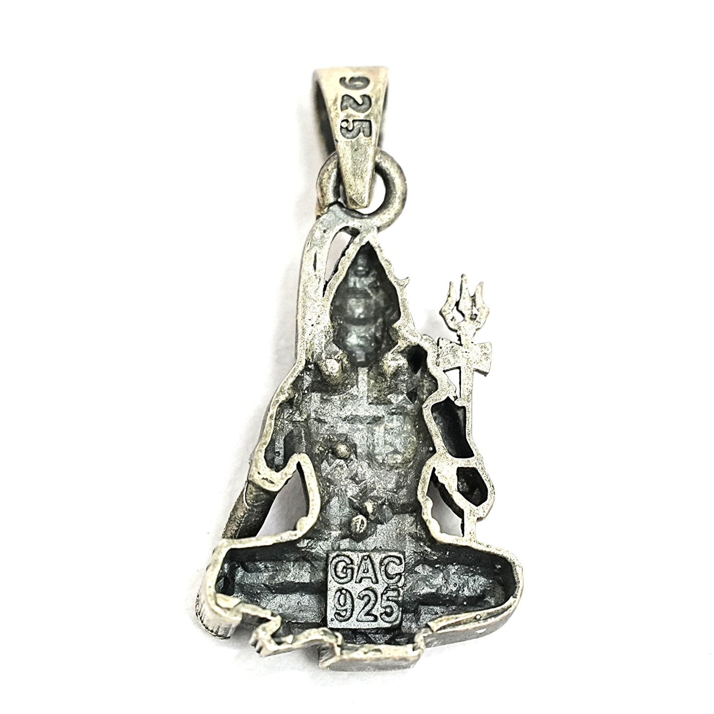 Lord Shiva Pendant – Meditative Blessings (3.6 cm)