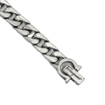 Men’s Sterling Silver Bracelet – Luxury Curb Links (22 cm)