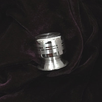 Sterling Silver Pooja Lota – Compact Design (1 inch)