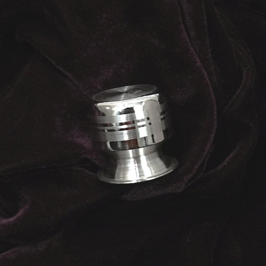 Sterling Silver Pooja Lota – Compact Design (1 inch)