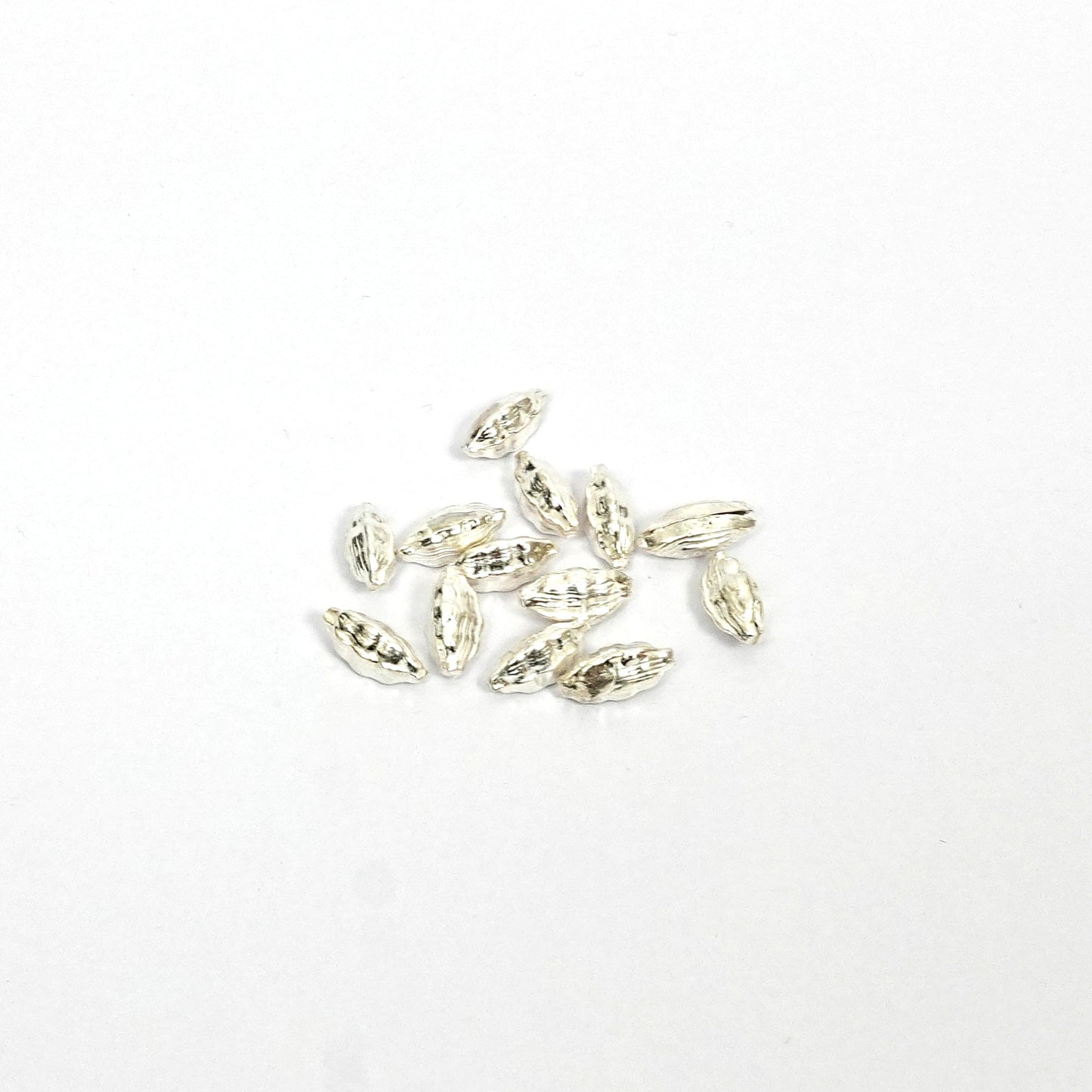 Sterling Silver Elaichi – Ritual Set of 5 (0.5 inch each)
