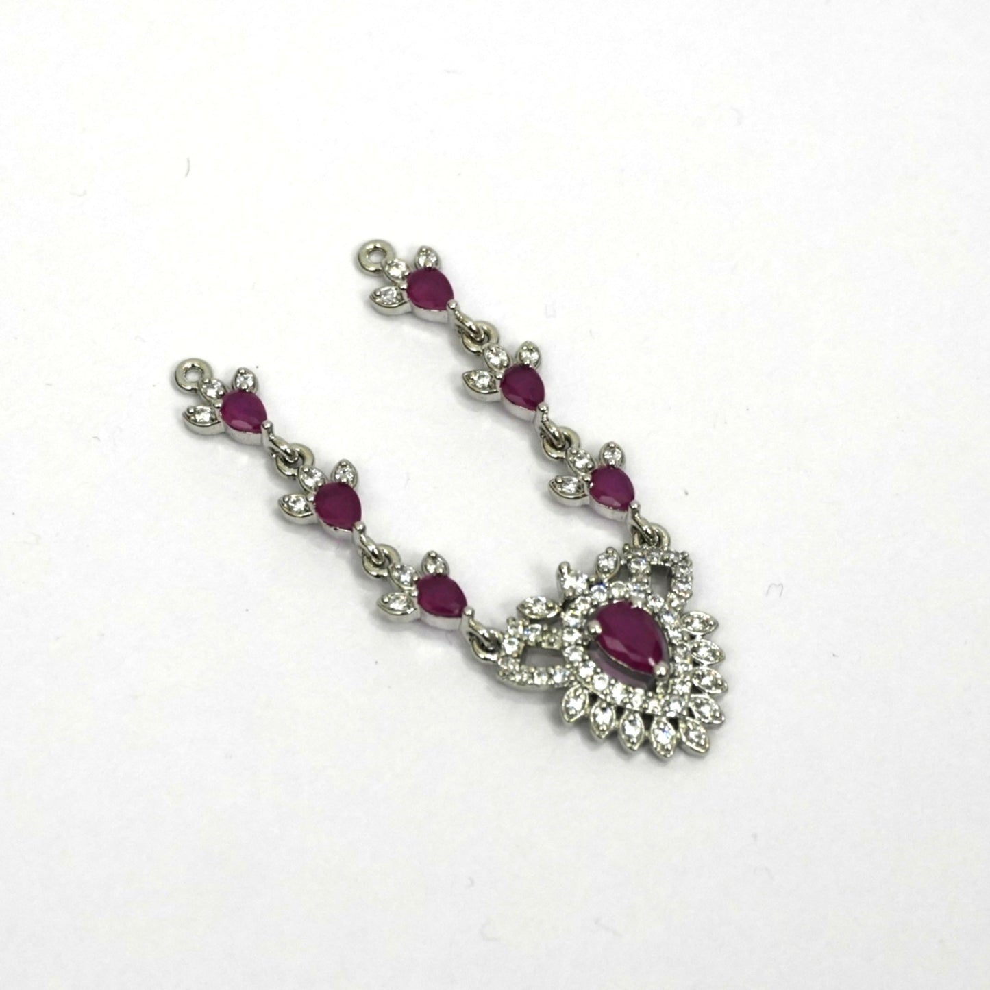 Sterling Silver Krishna Accessories Set – Bansuri, Mala, Mukut & Kade