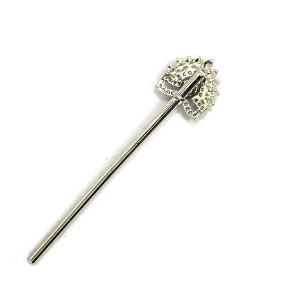 Sterling Silver Krishna Accessories Set – Bansuri, Mala, Mukut & Kade