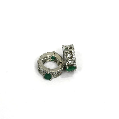 Sterling Silver Krishna Accessories Set – Bansuri, Mala, Mukut & Kade