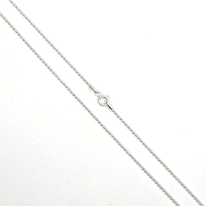 Women’s Sterling Silver Chain – Classic Link Design (16 inch