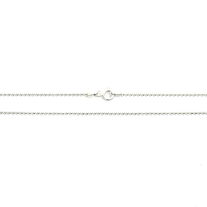 Women’s Sterling Silver Chain – Classic Link Design (16 inch