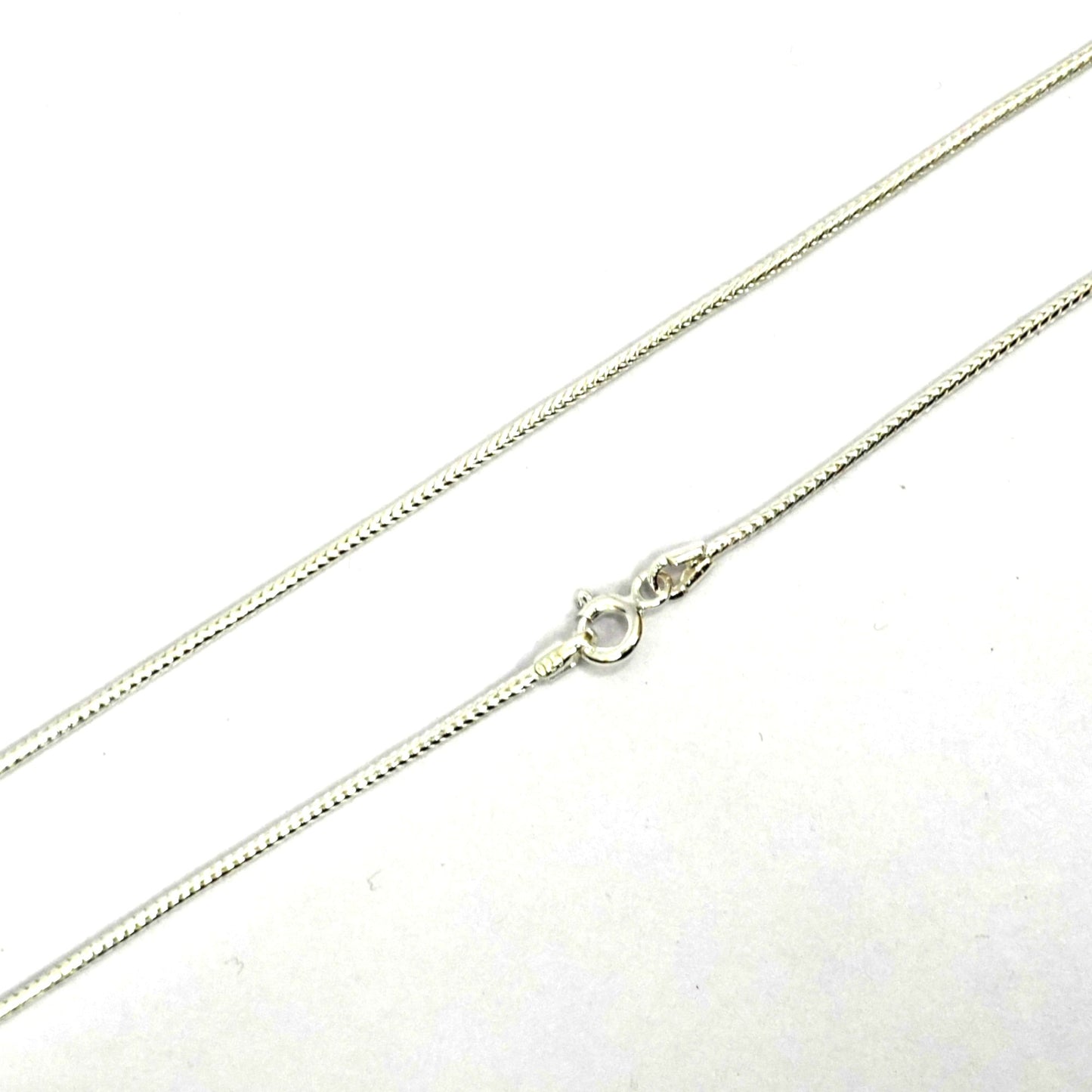 Women’s Sterling Silver Chain – Fine Link Design (16 inch)