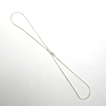 Women’s Sterling Silver Chain – Box Link Design (16 inch)