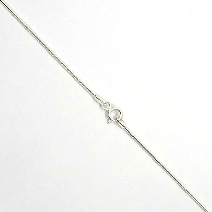Women’s Sterling Silver Chain – Box Link Design (16 inch)