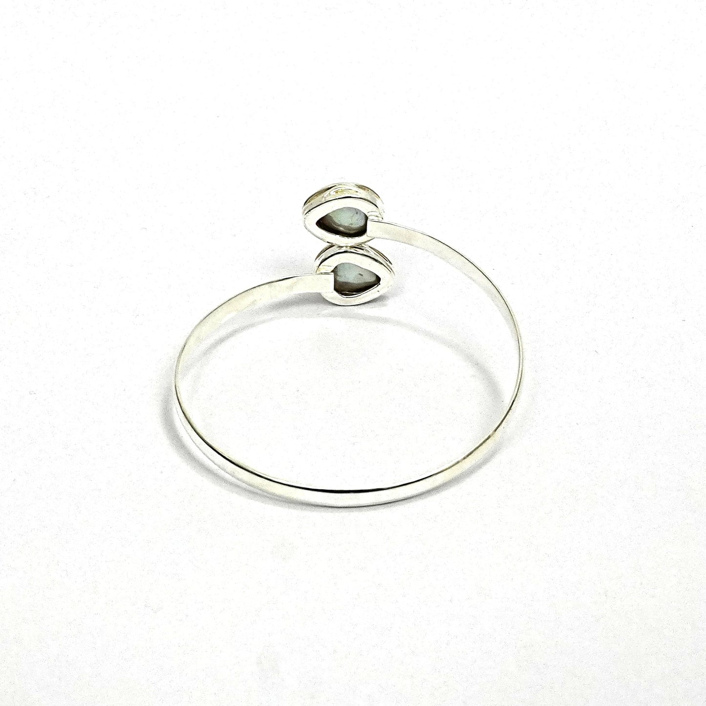 Sterling Silver Bracelet – Real Freshwater Pearl Motif