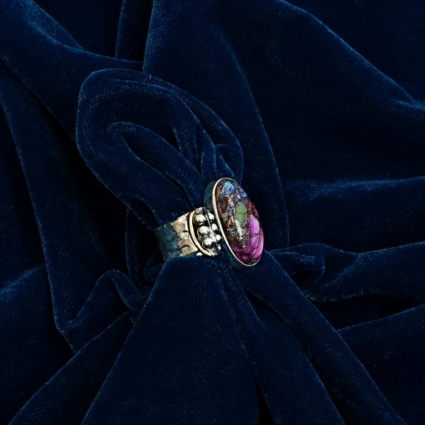 Quartz Sterling Silver Statement Ring