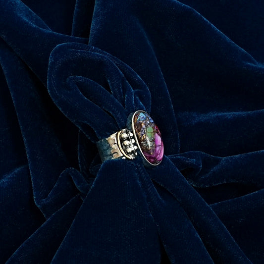 Quartz Sterling Silver Statement Ring