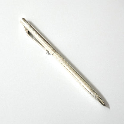 Sterling Silver Luxury Pen – Textured Design