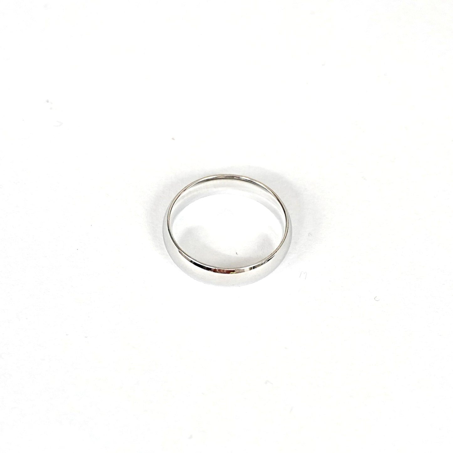 Sterling Silver Plain Band – Women’s Ring
