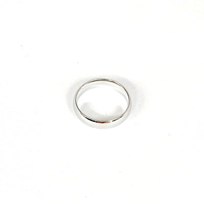 Sterling Silver Plain Band – Women’s Ring