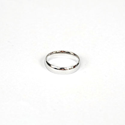 Sterling Silver Plain Band – Women’s Ring