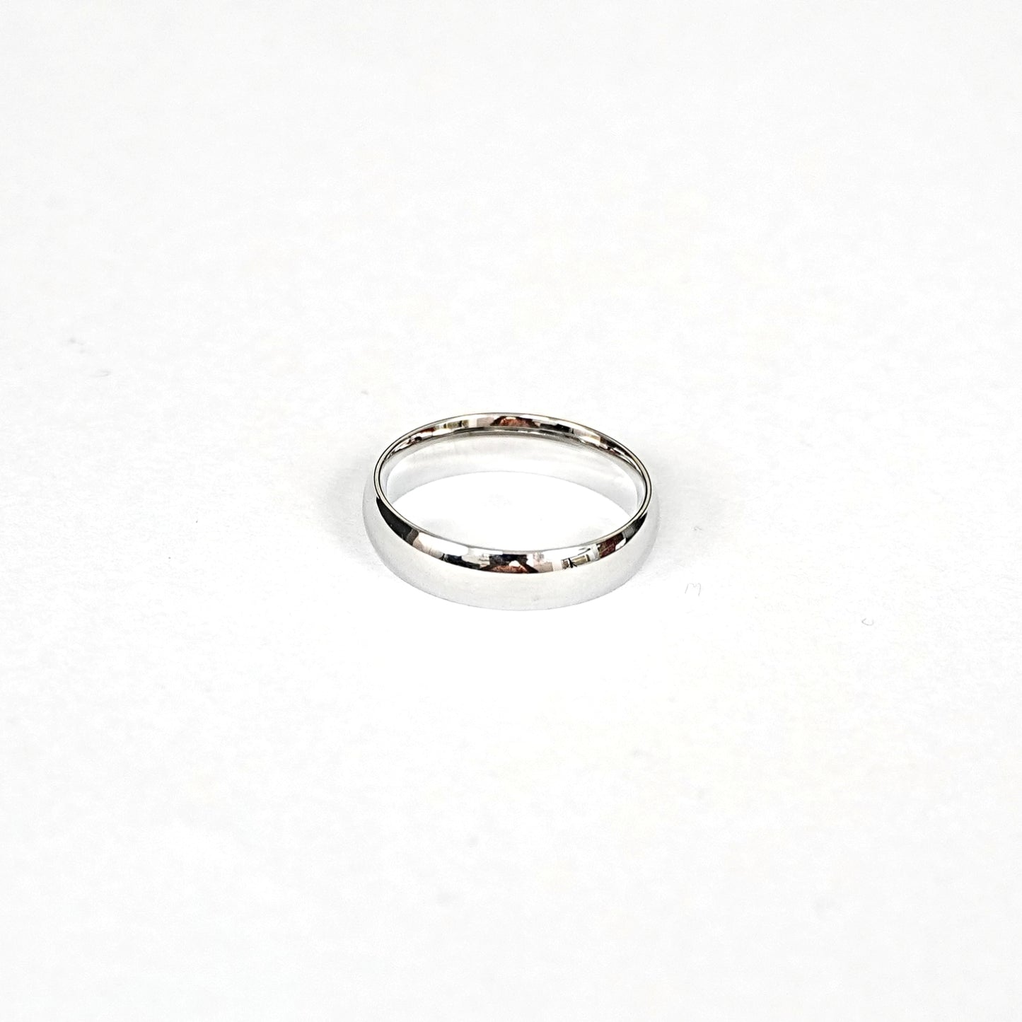 Sterling Silver Plain Band – Women’s Ring