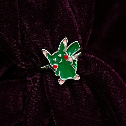 Playful Pikachu Cartoon Ring – Kids Collection