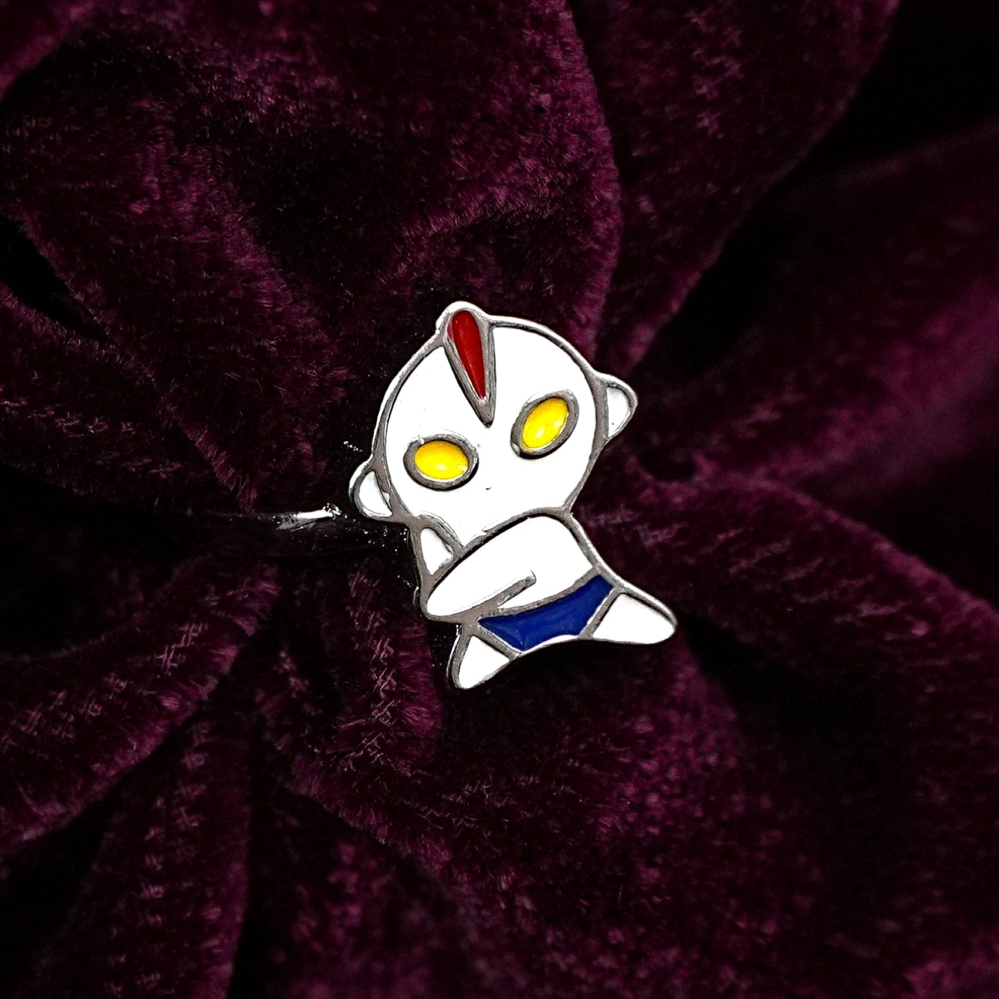 Ultraman Crest Cartoon Ring – Kids Collection