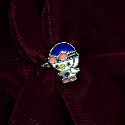 Penguin Explorer Cartoon Ring – Kids Collection
