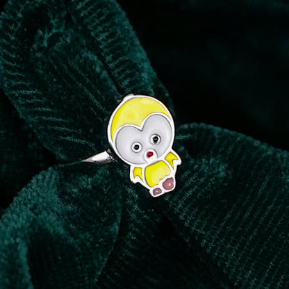 Sunny Penguin Cartoon Ring – Kids Collection