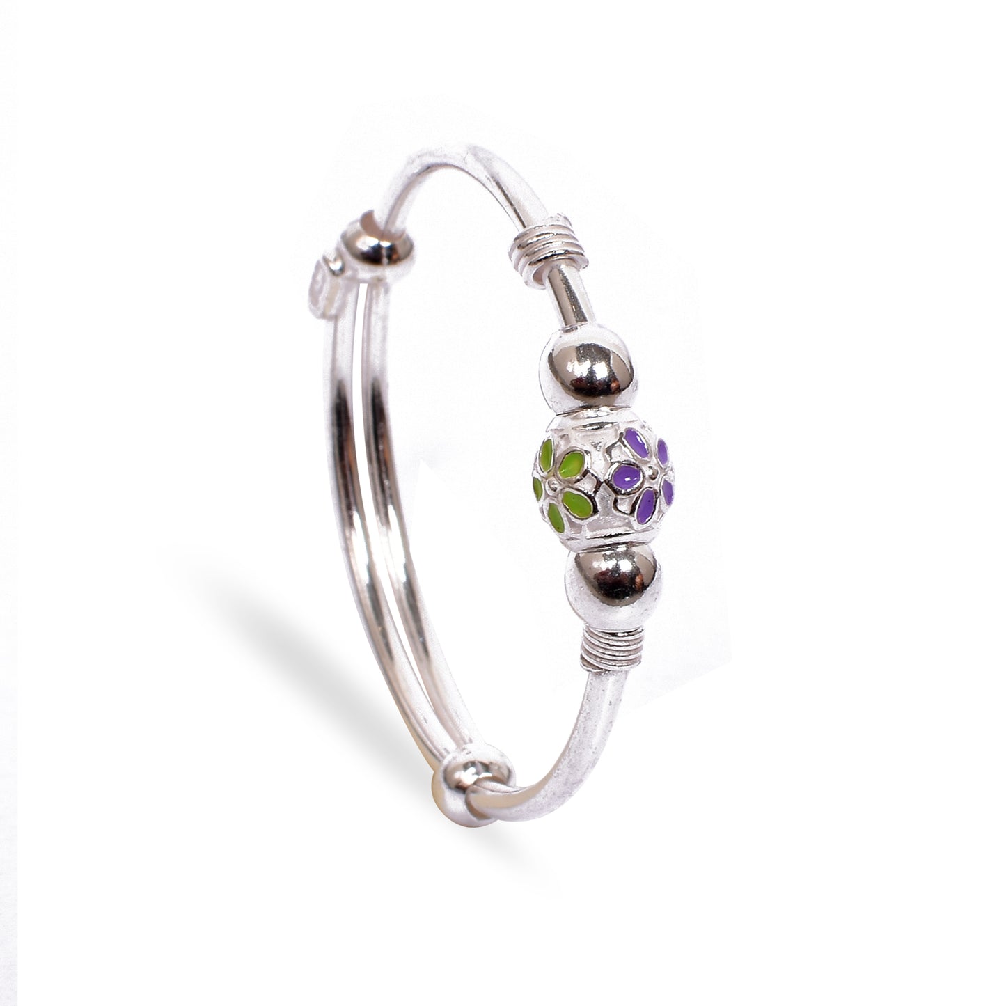 🌸 Kids Kada – Floral Bead Design