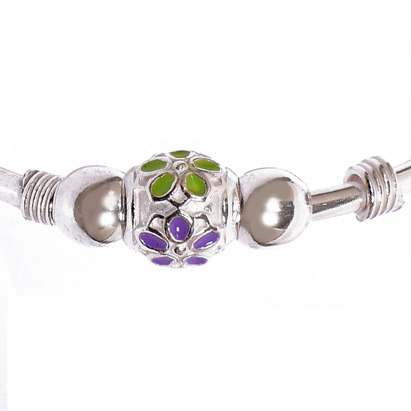 🌸 Kids Kada – Floral Bead Design