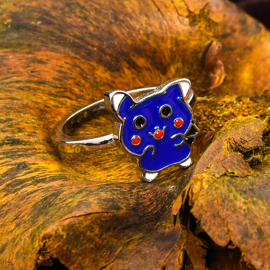 🐱 Kids Cartoon Cat Ring