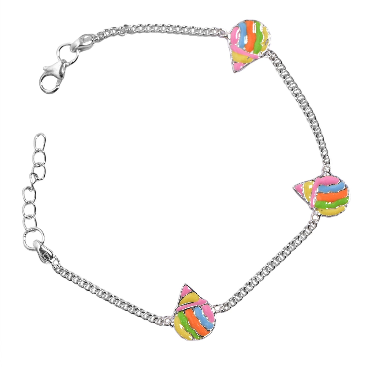 🌈 Colorful Charm Kids Anklet