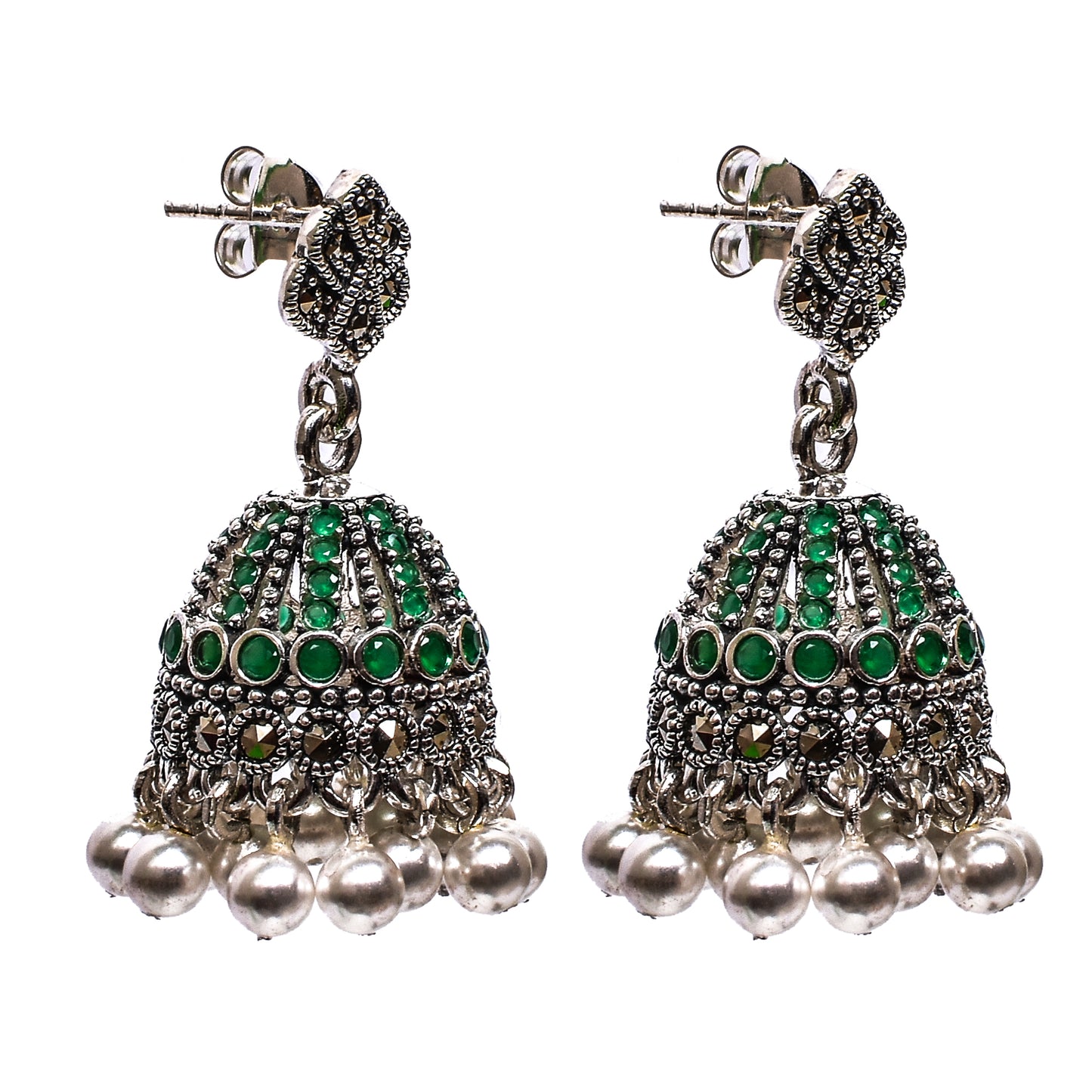 💚 Traditional Jhumki Earrings