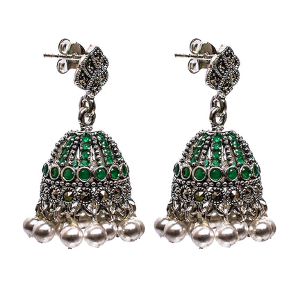 💚 Traditional Jhumki Earrings