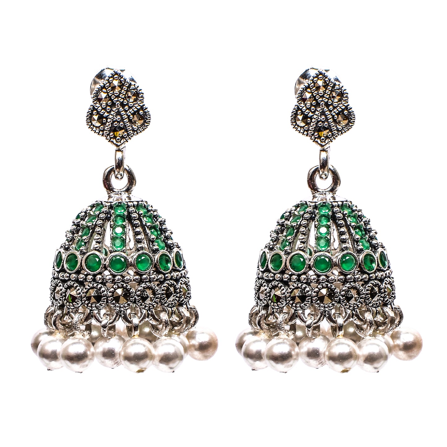 💚 Traditional Jhumki Earrings