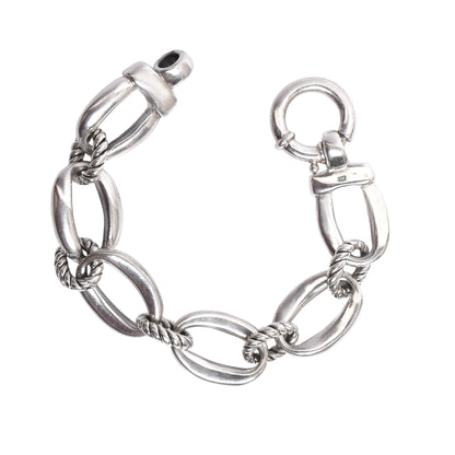 🔗 Men's Silver Link Bracelet