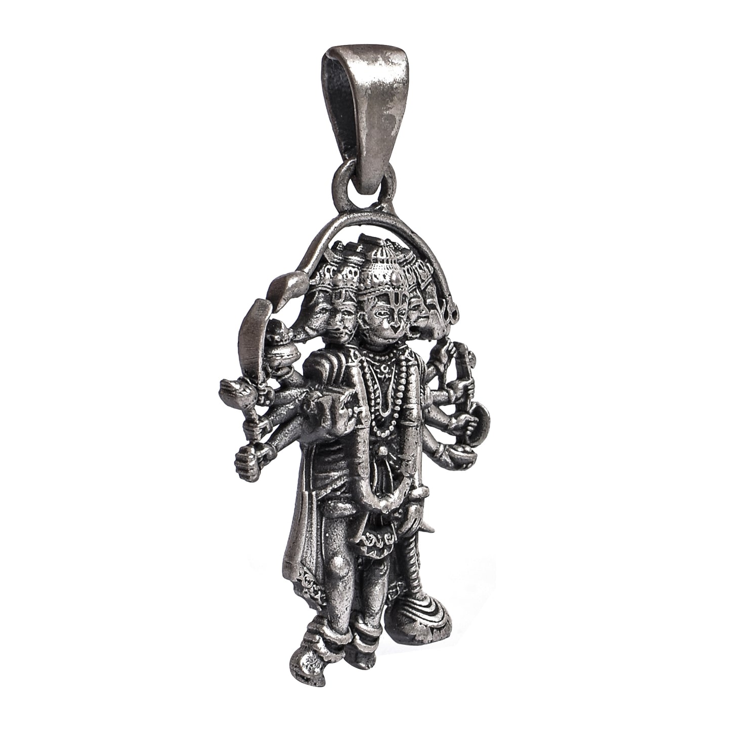 Panchamukhi Hanuman Pendant – Antique Finish