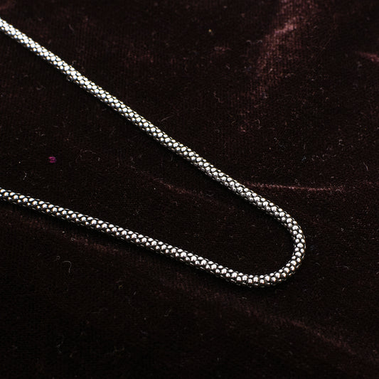 Textured Rope-Link Design (18 inch)