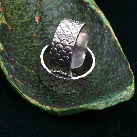 🐚 Sterling Silver Toe Ring Set