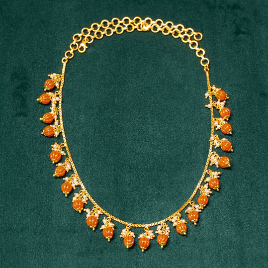 Coral Charm Necklace