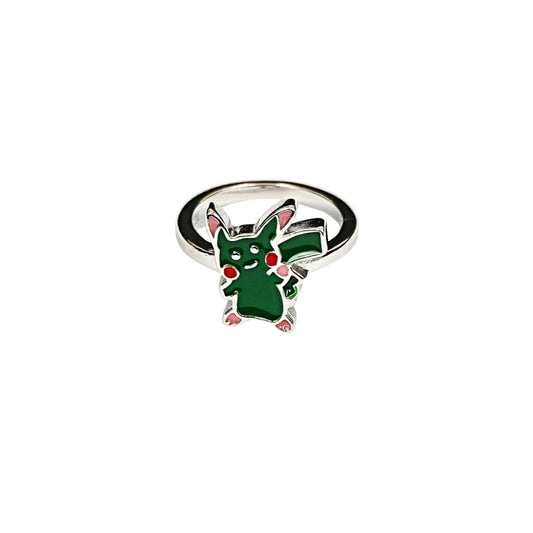 Playful Pikachu Cartoon Ring – Kids Collection